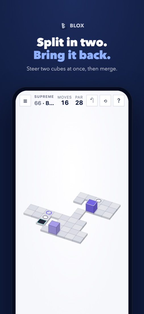 Splitting into two cubes